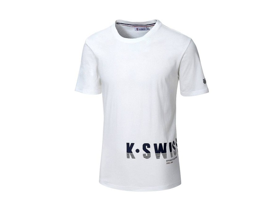 Hombres K-Swiss Arriba | Camiseta Con Logo K-Swiss 23Ss