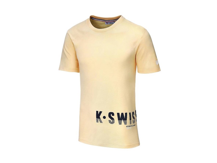 Hombres K-Swiss Arriba | Camiseta Con Logo K-Swiss 23Ss