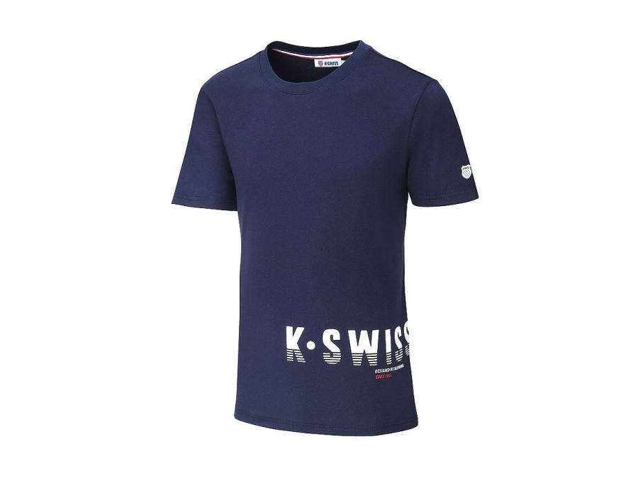 Hombres K-Swiss Arriba | Camiseta Con Logo K-Swiss 23Ss